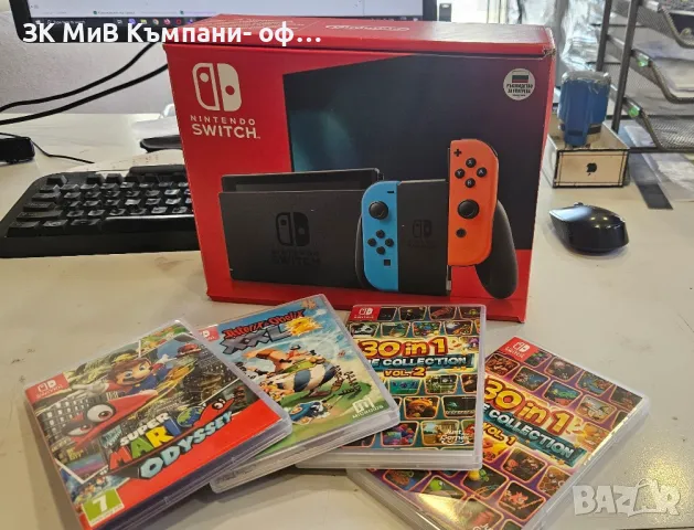 ГАРАНЦИЯ!!! Nintendo Switch Oled, снимка 1 - Игри за Nintendo - 47059508