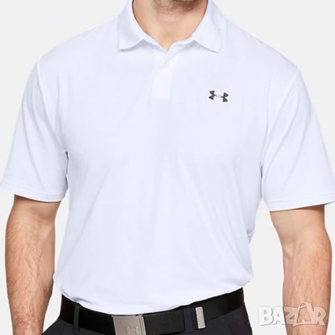 Under Armour Performance Textured 3.0 Polo Shirt - страхотна мъжка тениска КАТО НОВА 2ХЛ, снимка 1 - Тениски - 46351590