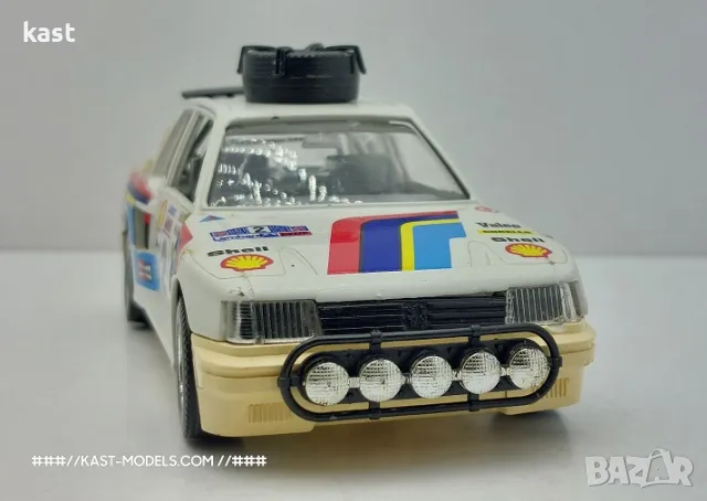 Peugeot 205  Bburago 1/25, снимка 5 - Колекции - 48930200