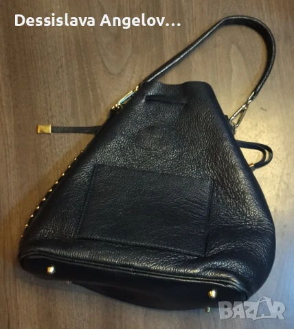 Дамска чанта естествена кожа , снимка 7 - Чанти - 40671264