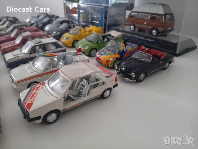VW Jetta, Golf, Polo, New Beetle, Corrado, Caravelle 1:43, снимка 6 - Колекции - 51740662