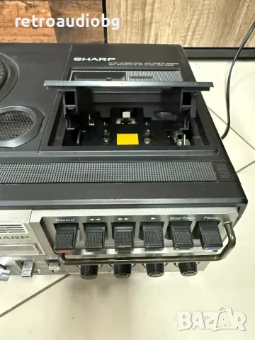 🔊Ретро радиокасетофон с телевизор SHARP 5P-27G - 1978 - 1979 г. - Made in Japan💥🔊, снимка 10 - Радиокасетофони, транзистори - 50249858