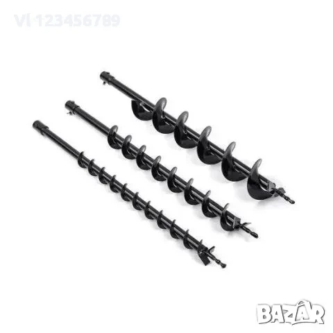 Свредло за Почва спирала 100мм 120мм 150 200мм 250мм диаметър, снимка 4 - Градинска техника - 52239185