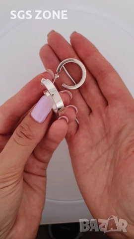 СРЕБЪРНИ ОБЕЦИ 925, снимка 2 - Обеци - 52393163