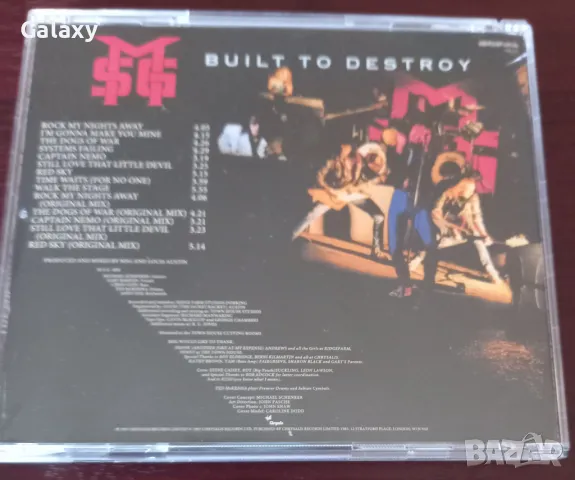 Michael Schenker Group - Built To Destroy 1983, снимка 4 - CD дискове - 47099579