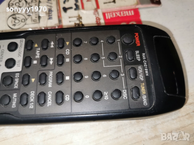 TECHNICS RAK-CH219WH AUDIO REMOTE-ВНОС SWISS 1512251857, снимка 9 - Ресийвъри, усилватели, смесителни пултове - 52805017