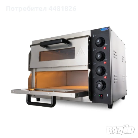 Електрическа пицарска фурна 3 kW – Компактна мощност за съвършена пица!, снимка 3 - Обзавеждане на кухня - 50532395