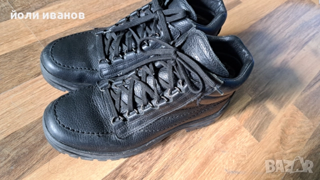 Кожени зимни обувки със система против пързаляне,42 номер