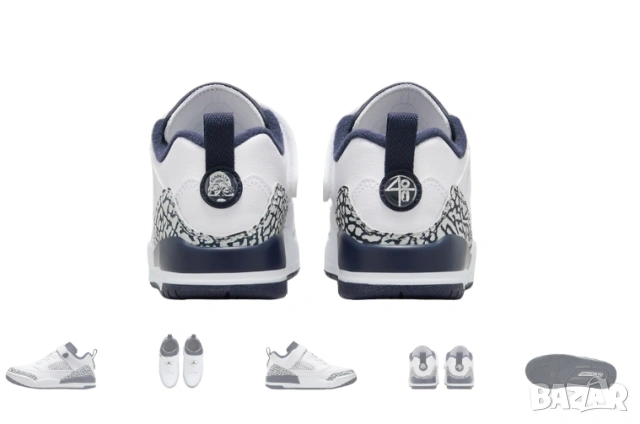 маратонки Jordan Spizike Low PS (Pre-School) номер 35, снимка 3 - Детски маратонки - 53849990
