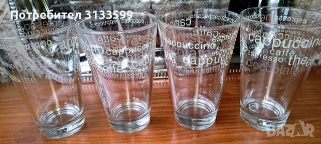 ЧАШИ за КАФЕ/КАПУЧИНО от стъкло, керамика, бамбук , снимка 11 - Чаши - 51667183