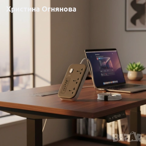 Разклонител KL GO PS-300 2500W с USB зареждане и защита за безопасност и комфорт в дома и офиса, снимка 4 - Друга електроника - 53389664