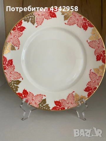 H & G. Bavaria. 1930-1939г. Порцеланова чиния.