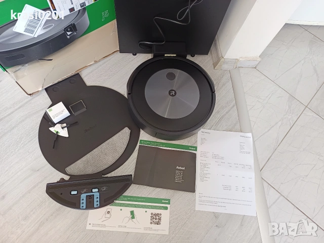 Irobot Roomba Combo j5 , снимка 10 - Прахосмукачки - 54204411