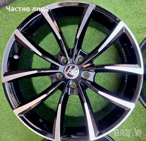 Продавам 4бр 19-ки джанти за Шкода Супърб, Супърб Скаут, Кодиак GT, снимка 2 - Гуми и джанти - 53732250