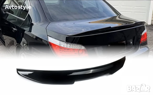 Спойлер багажник BMW E60 M4-PSM Piano Black, снимка 1
