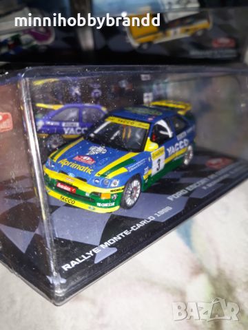 Renault 5 Turbo Mazda 323 GTX Ford Escort RS Cosworth  1.43 Rally Monte Carlo  Eaglemoss , снимка 16 - Колекции - 46682238