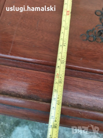 Старинна азиатска маса с дърворезба, снимка 11 - Антикварни и старинни предмети - 54125790