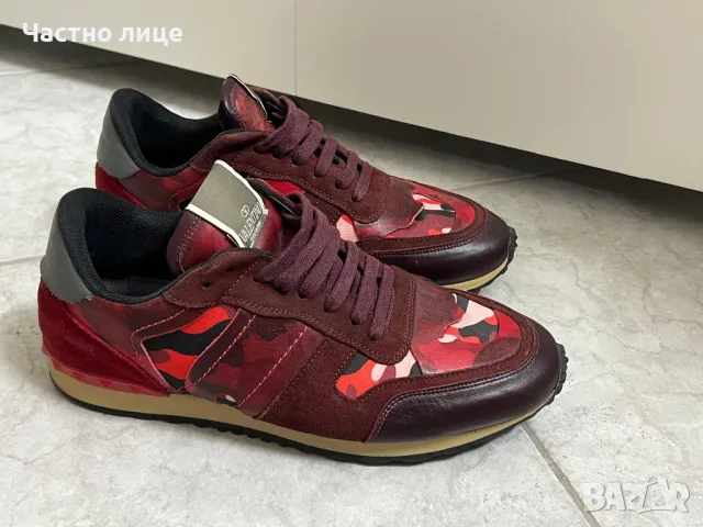 Мъжки обувки Valentino Garavani камуфлаж, снимка 6 - Спортно елегантни обувки - 49249749