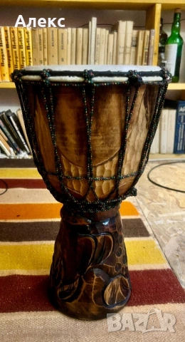 Тарамбука Джембе  Дървена Индонезия, снимка 4 - Ударни инструменти - 53443349