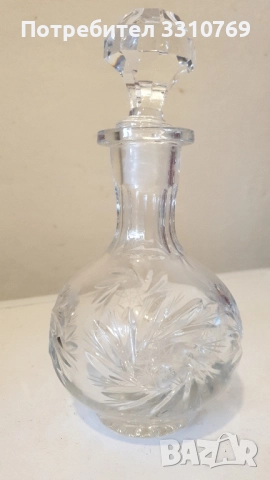 Красиви кристални гарафи., снимка 7 - Аксесоари за кухня - 52590102