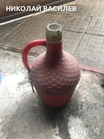 Продава  дамаджанче  ., снимка 4 - Антикварни и старинни предмети - 54113459