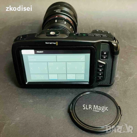 Фотоапарат BLACKMAGIC POCKET CINEMA CAMERA 4K, снимка 6 - Фотоапарати - 52211930