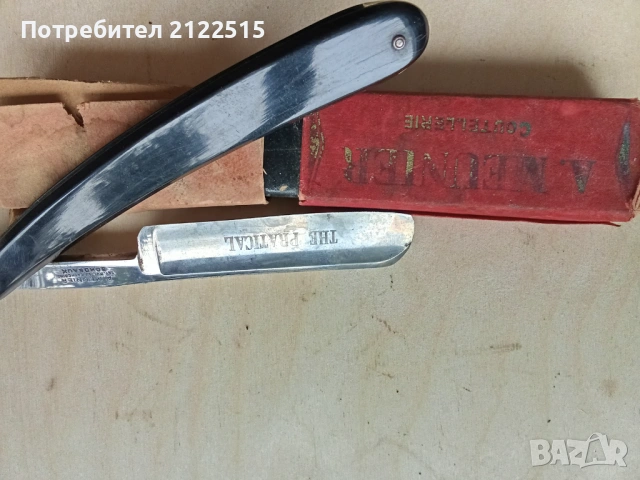 Стар бръснач, снимка 6 - Антикварни и старинни предмети - 54066864