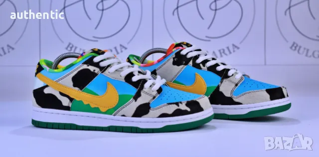 Nike SB Dunk Halloween Ben & Jerry Мъжки Дамски Маратонки, снимка 7 - Маратонки - 47413801