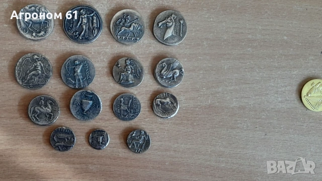 Римски монети и тетрадрахми - реплика цената е за брой, снимка 5 - Нумизматика и бонистика - 53734320