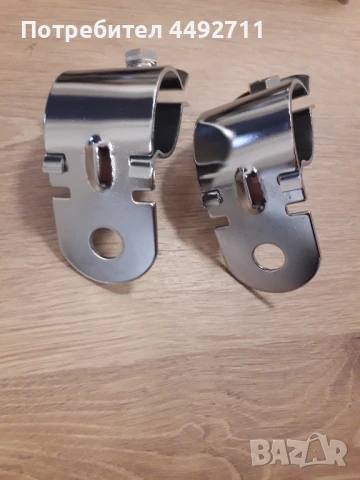 Комплект 2 броя универсални халогенни фарове с решетка Ø16.8см 12V 55W , снимка 4 - Части - 50677090