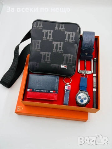 Tommy Hilfiger Мъжки Подаръчен Комплект Томи Хилфигер Код SK643, снимка 2 - Подаръци за мъже - 53093438