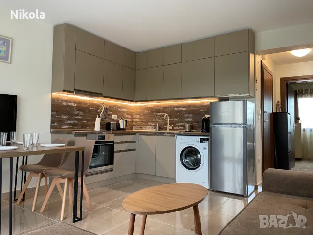 Продава добре обзаведен двустаен апартамент в Паралия Офриниу, Гърция, снимка 2 - Апартаменти - 50312798