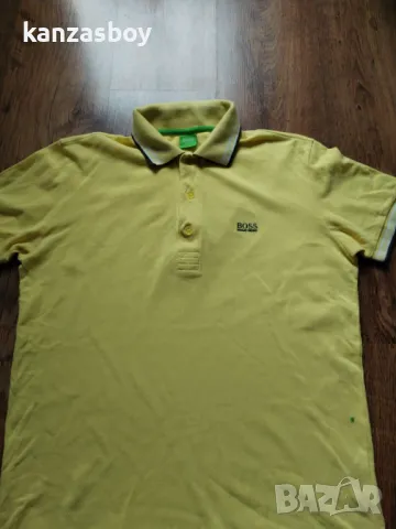 hugo boss green - страхотна мъжка тениска S, снимка 4 - Тениски - 50423446