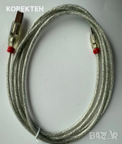 LINDY USB кабел Тип Mini-A към Mini-B 2 метра НОВ, снимка 4 - Друга електроника - 53807040
