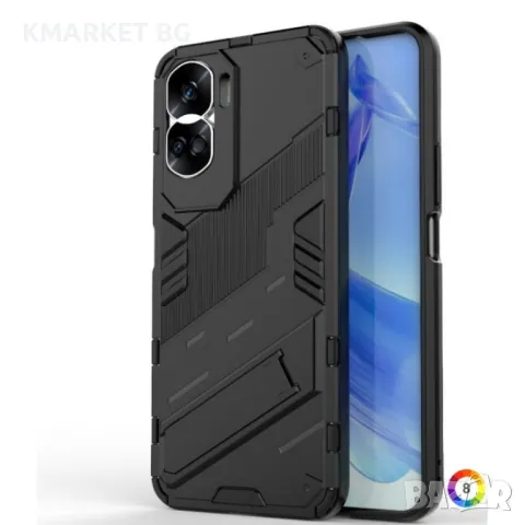 Honor 90 Lite 5G Punk Armor Удароустойчив Калъф и Протектор, снимка 5 - Калъфи, кейсове - 47865570