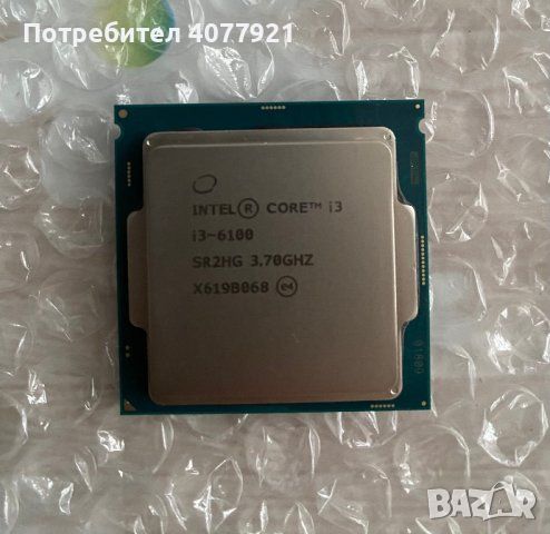 продавам процесор за компютър Intel® Core™ i3-6100 s1151, снимка 1 - Процесори - 45448114