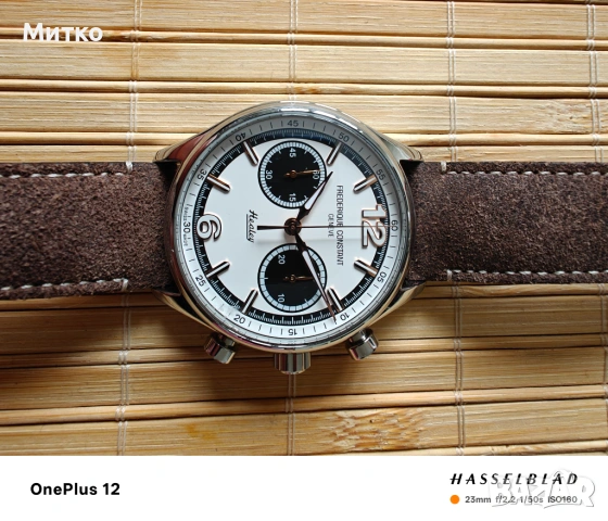 Frederique Constant Vintage Rally Healey Chronograph!, снимка 4 - Мъжки - 54087337