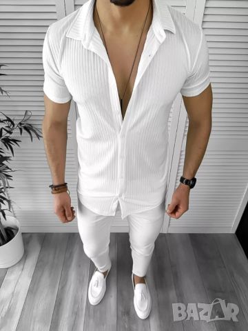 Мъжка риза с къс ръкав Лаурен модел 2024, снимка 2 - Ризи - 45266176