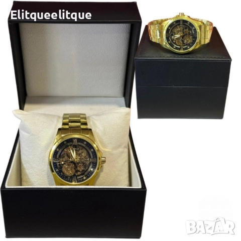 Луксозен механичен часовник LEIYI – елегантност и съвършенство в едно, снимка 5 - Мъжки - 52278931