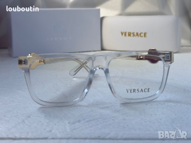 Versace диоптрични рамки.прозрачни слънчеви,очила за компютър, снимка 5 - Слънчеви и диоптрични очила - 45512718