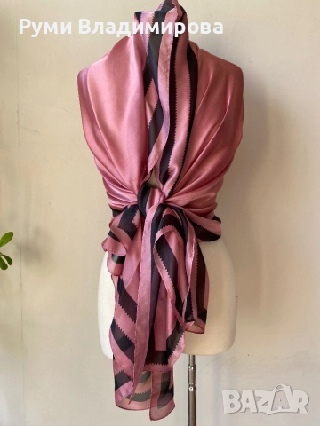 Голям, тънък шал/ различни видове, снимка 3 - Шалове - 47950367