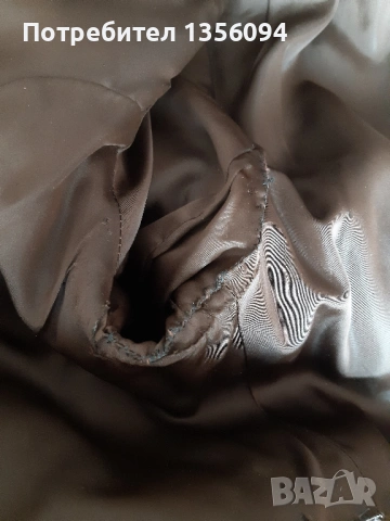 Палто от естествена кожа визон и кожа, снимка 11 - Палта, манта - 53939811