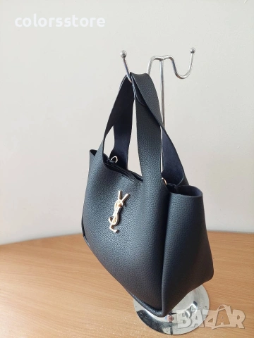 Черна чанта YSL/SG367, снимка 3 - Чанти - 53787890