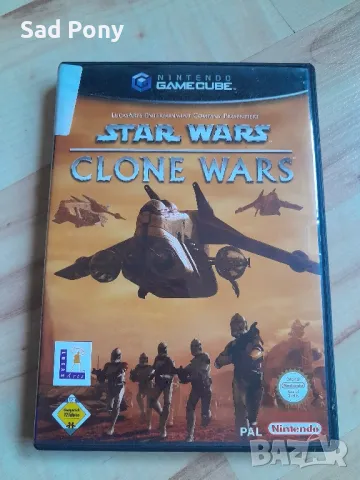 Nintendo GameCube Star Wars Clone Wars игра