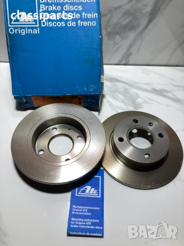 Спирачни дискове ATE за ФОРД Ескорт, Орион и Фиеста / FORD Escort, Orion, Fiesta