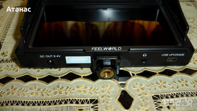 Монитори -  Feelworld F5- 5" и Feelworld F6S- 5"    Full HD HDMI USB сенник, снимка 3 - Чанти, стативи, аксесоари - 50440939
