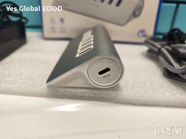 ORICO USB-C хъб 3.2 Gen 2 с 7 порта и 10Gbps скорост, снимка 11 - Джойстици и геймпадове - 52942739