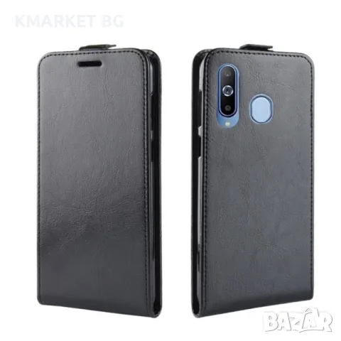 Samsung Galaxy A8s Flip3 Кожен Калъф и Скрийн Протектор, снимка 1 - Калъфи, кейсове - 48463609