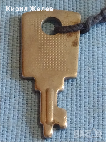 Старо ключе от соца за дипломатическо куфарче, чанта за КОЛЕКЦИЯ ДЕКОРАЦИЯ БИТОВ КЪТ 40955, снимка 2 - Други ценни предмети - 44950517