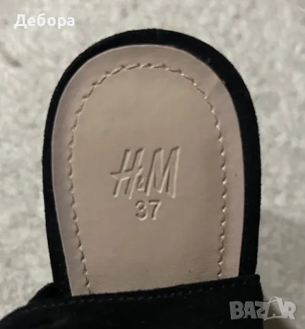 H&M дамски отворени сандали на ток, снимка 3 - Сандали - 47500930